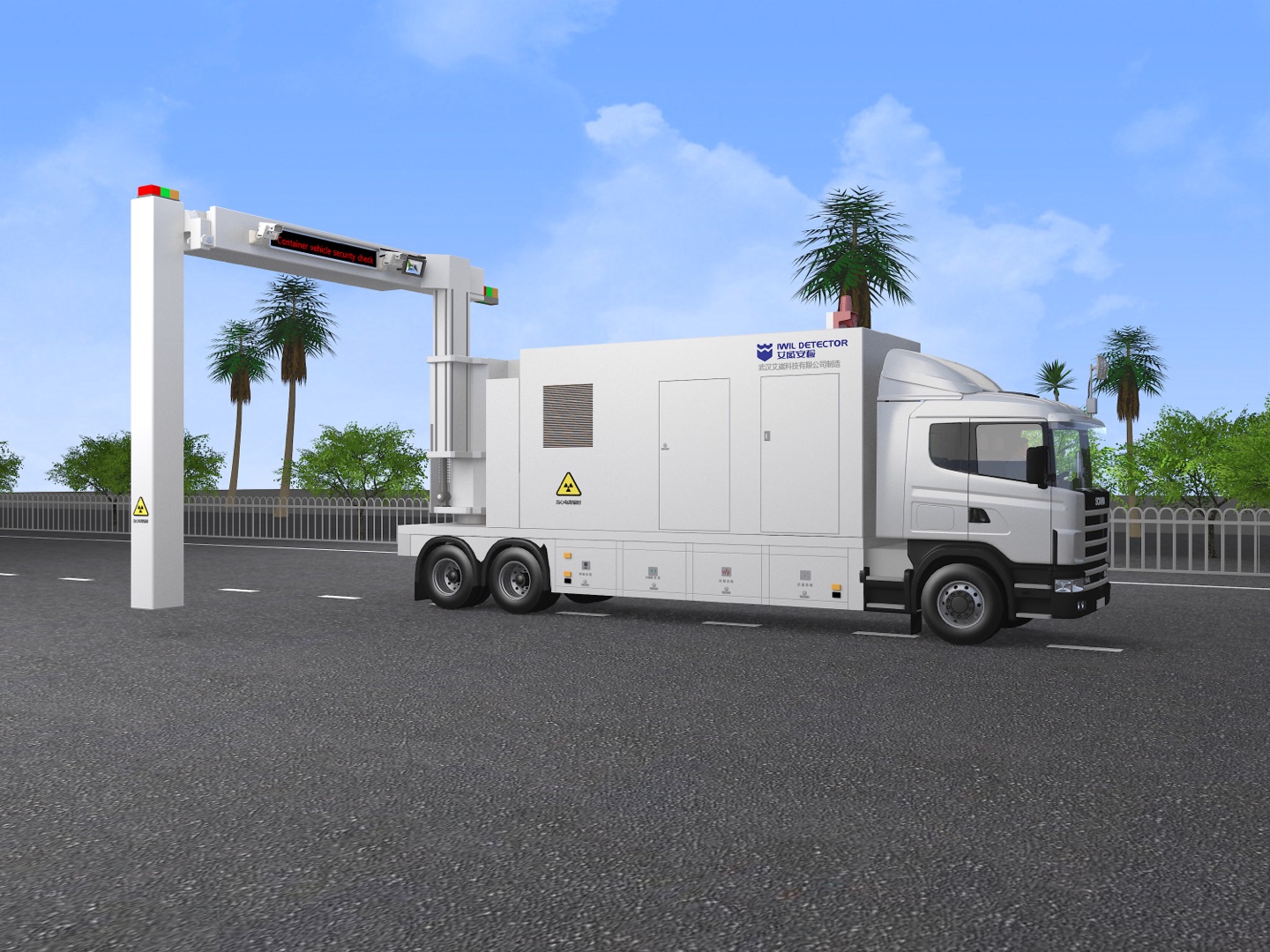 IWILDT? AN-48002800HMS車載移動(dòng)式/集裝箱車輛X光安檢系統(tǒng)